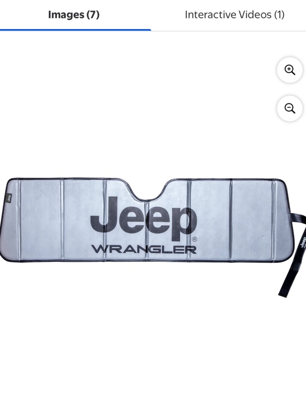 Jeep Wrangler Auto Sunshade - Picture 4 of 6